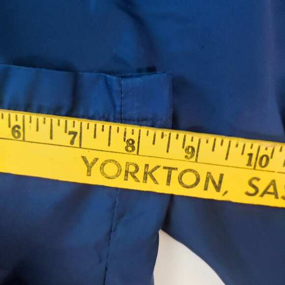 Adidas nylon sweatpants with insert lining blue men's size L Y2K - Picture 14 of 14